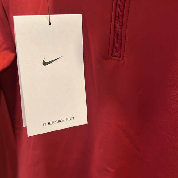 Nike | Red Therma-Fit One Half Zip - Picture 4 of 4